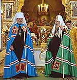 Святейший Патриарх Московский и всея Руси Алексий и архиепископ Пражский Христофор